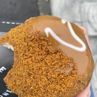 Biscoff vegan donut  at The Rolling Donut - Bachelors Walk in Dublin