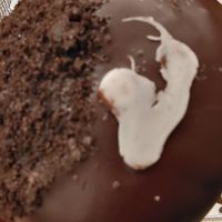 Cookies and cream vegan donut at The Rolling Donut - Bachelors Walk in Dublin