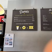 Prices   at The Rolling Donut - Bachelors Walk in Dublin