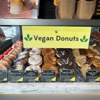 A good variety of donuts at The Rolling Donut - Bachelors Walk in Dublin