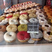 Vegan donuts at The Rolling Donut - Bachelors Walk in Dublin