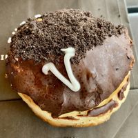 Vegan cookies and creamm  at The Rolling Donut - Bachelors Walk in Dublin