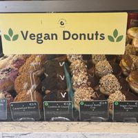 Cracking donuts and good vegan selection.  at The Rolling Donut - Bachelors Walk in Dublin