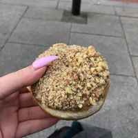 Coffee and walnut  at The Rolling Donut - Bachelors Walk in Dublin