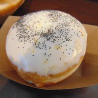 Vegan lemon and poppyseed at The Rolling Donut - Bachelors Walk in Dublin
