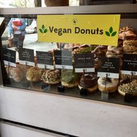 Tons of vegan options at The Rolling Donut - Bachelors Walk in Dublin