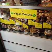 Vegan donut options at The Rolling Donut - Bachelors Walk in Dublin