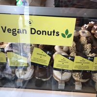 Lot vegan of choices  at The Rolling Donut - Bachelors Walk in Dublin