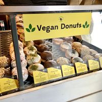 Vegan donuts! at The Rolling Donut - Bachelors Walk in Dublin
