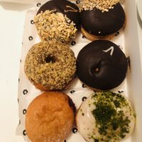 Vegan selection at The Rolling Donut - Bachelors Walk in Dublin