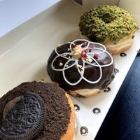 Vegan donuts at The Rolling Donut - Bachelors Walk in Dublin