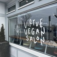 Window   at Virtue Salon in Columbus