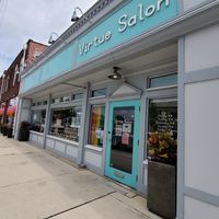 The front of Virtue Salon at Virtue Salon in Columbus