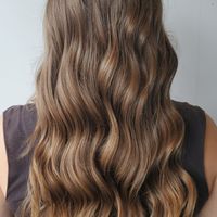 My hair after it was cut! at Virtue Salon in Columbus