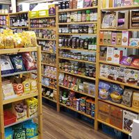 Inside at Brontosaurus Vegan Lifestyle Store in Swansea