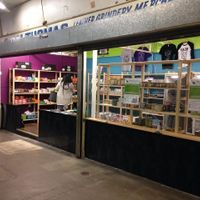 outside view of the store at Brontosaurus Vegan Lifestyle Store in Swansea