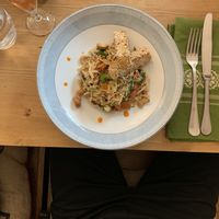 Plat principal at La Vege Table in Reims