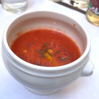 Gazpacho at La Vege Table in Reims