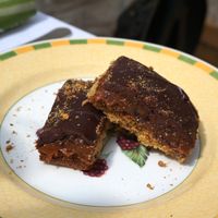 Dessert of the day at La Vege Table in Reims