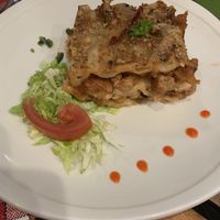 Lasagne at La Vege Table in Reims