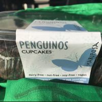Penguinos - chocolate cupcakes/tea cakes at Mariposa Baking Company in San Francisco