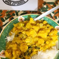 Aloo Ghobi (cauliflower curry) at Wholefoods in Clayton