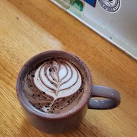 Hot chocolate large size at Wholefoods in Clayton