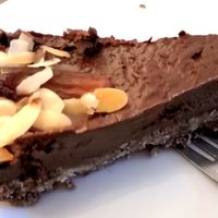 Chocolate-dates-tart at Cafe Panini in Schondorf