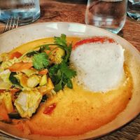 Vegan Thai Curry at Fischer Ammersee in Stegen Am Ammersee