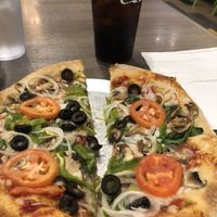 Vegan version of veggie pizza - small  at Mellow Mushroom - Downtown in Montgomery