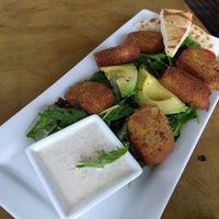 Falafel salad (vegan) at Abracadabra Cafe & Bar in Rotorua