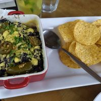 Mexican black bean melt (vegan) at Abracadabra Cafe & Bar in Rotorua