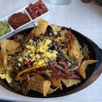 Vegan nachos (brunch menu) at Abracadabra Cafe & Bar in Rotorua
