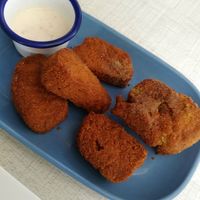 Falafels - very nice at Abracadabra Cafe & Bar in Rotorua