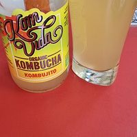 Kombucha mohito at Sanissimo - Principe Pio in Madrid