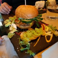 Main / Burger at Sanissimo - Principe Pio in Madrid