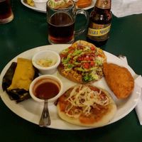 Vegan platter at The Guanaquita Restaurant in Kitchener