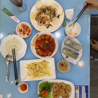 New Year’s Eve dinner   at Vegan Family Restaurant in Ho Chi Minh City