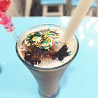 Chocolate milk at Vegan Family Restaurant in Ho Chi Minh City