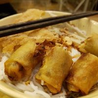 Spring rolls  at Vegan Family Restaurant in Ho Chi Minh City
