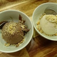 Nice vegan ice cream!!! You must try it! :-) at Vegan Family Restaurant in Ho Chi Minh City