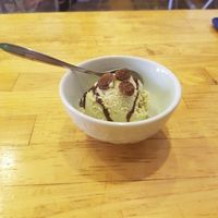 matcha ice at Vegan Family Restaurant in Ho Chi Minh City