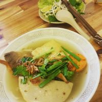 Nam Vang noodle soup at Vegan Family Restaurant in Ho Chi Minh City