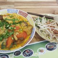 Bun rieu at Vegan Family Restaurant in Ho Chi Minh City