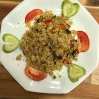 Pineapple Fried Rice at Vegan Family Restaurant in Ho Chi Minh City