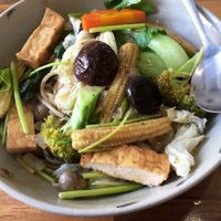 Mushroom Noodle at Vegan Family Restaurant in Ho Chi Minh City