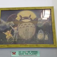 totoro at Vegan Family Restaurant in Ho Chi Minh City