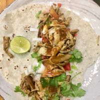 Vegan taco, all Homemade ingredients, raw option at Vegan Family Restaurant in Ho Chi Minh City