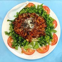 “Blessing light spaghetti”, super tasty at Vegan Family Restaurant in Ho Chi Minh City