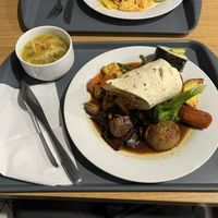 Buffet  at Veganio in Prague